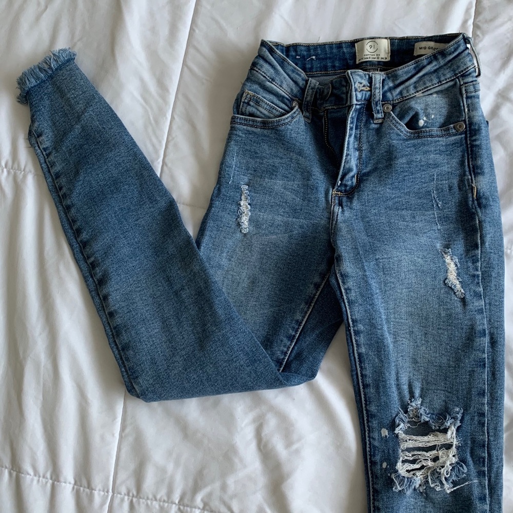 Mid Skinny Jeans